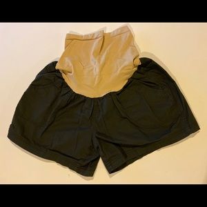 Motherhood Maternity belly band shorts
